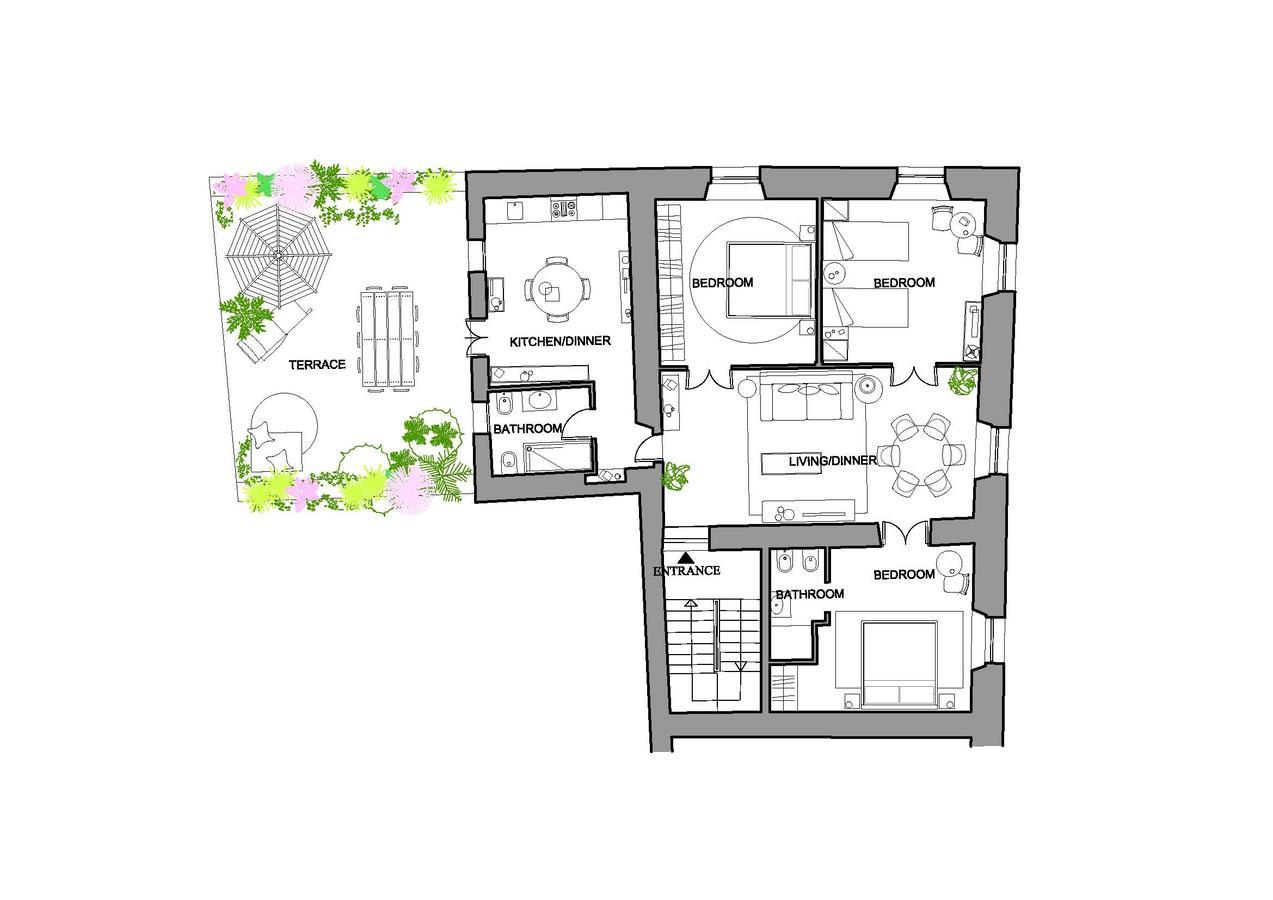 Mami'S Home Trastevere Apt With Private Terrace روما المظهر الخارجي الصورة